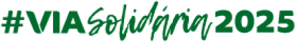 Logotipo #VIA Solidária 2025